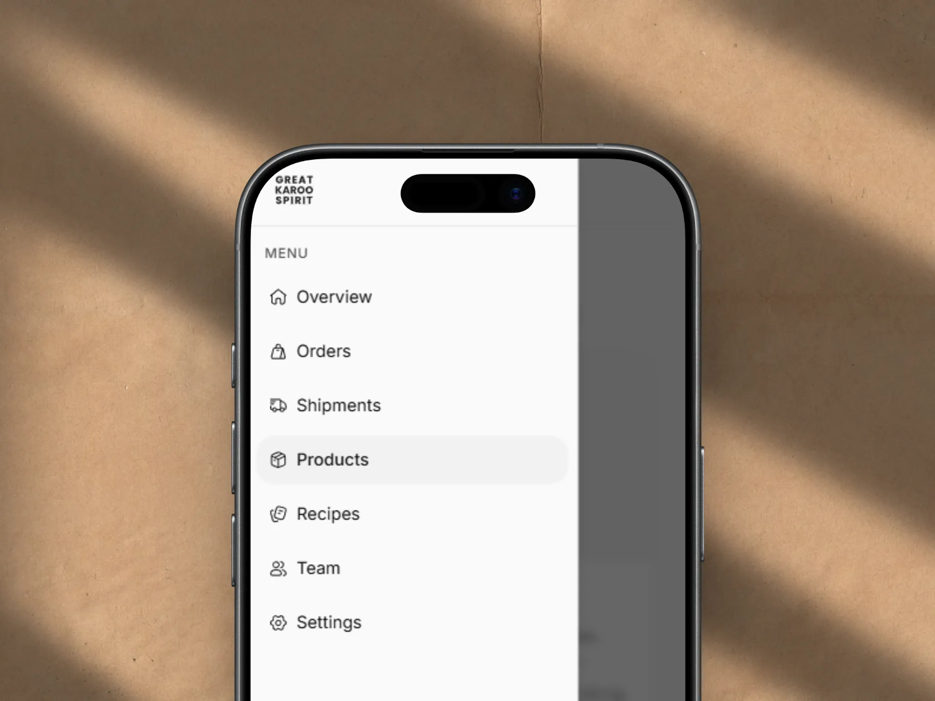 Great Karoo Spirit — About page with brand story and Karoo heritage
