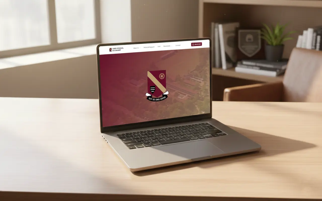 Hoërskool C.R. Swart — Web Development, School Website